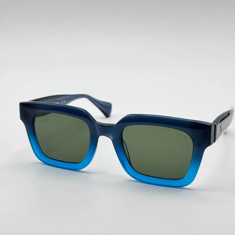 Vivienne Westwood Sunglasses Cary VW5026 602 Blue Colorway Rectangle Frame 51mm